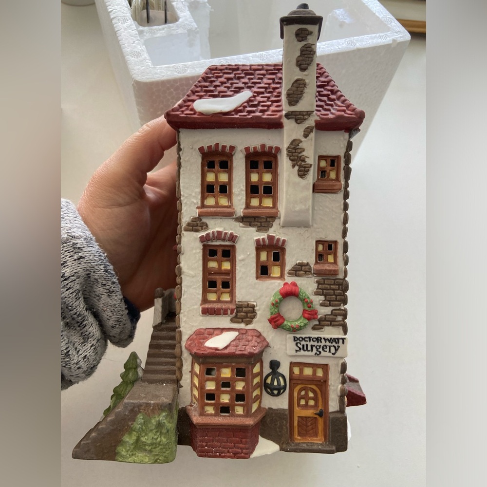 Department 56 Heritage Village Collection C.H. Watt Physician  Christmas decor